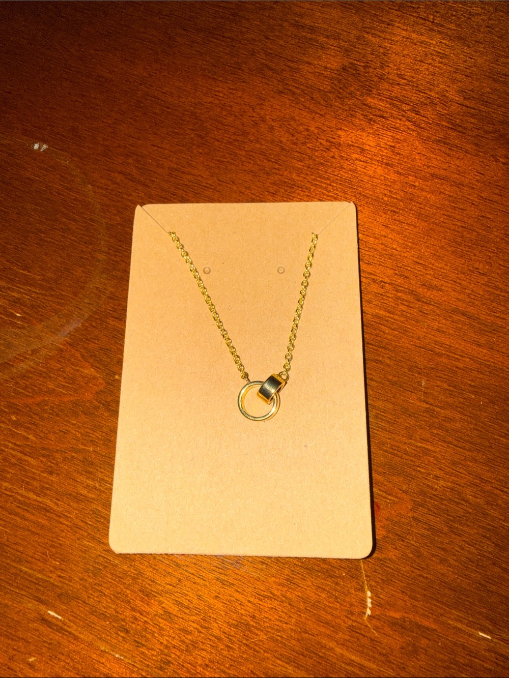 Gorjana Gold Double-Ring Necklace